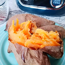 #美食说出“新年好”#烤蜜薯