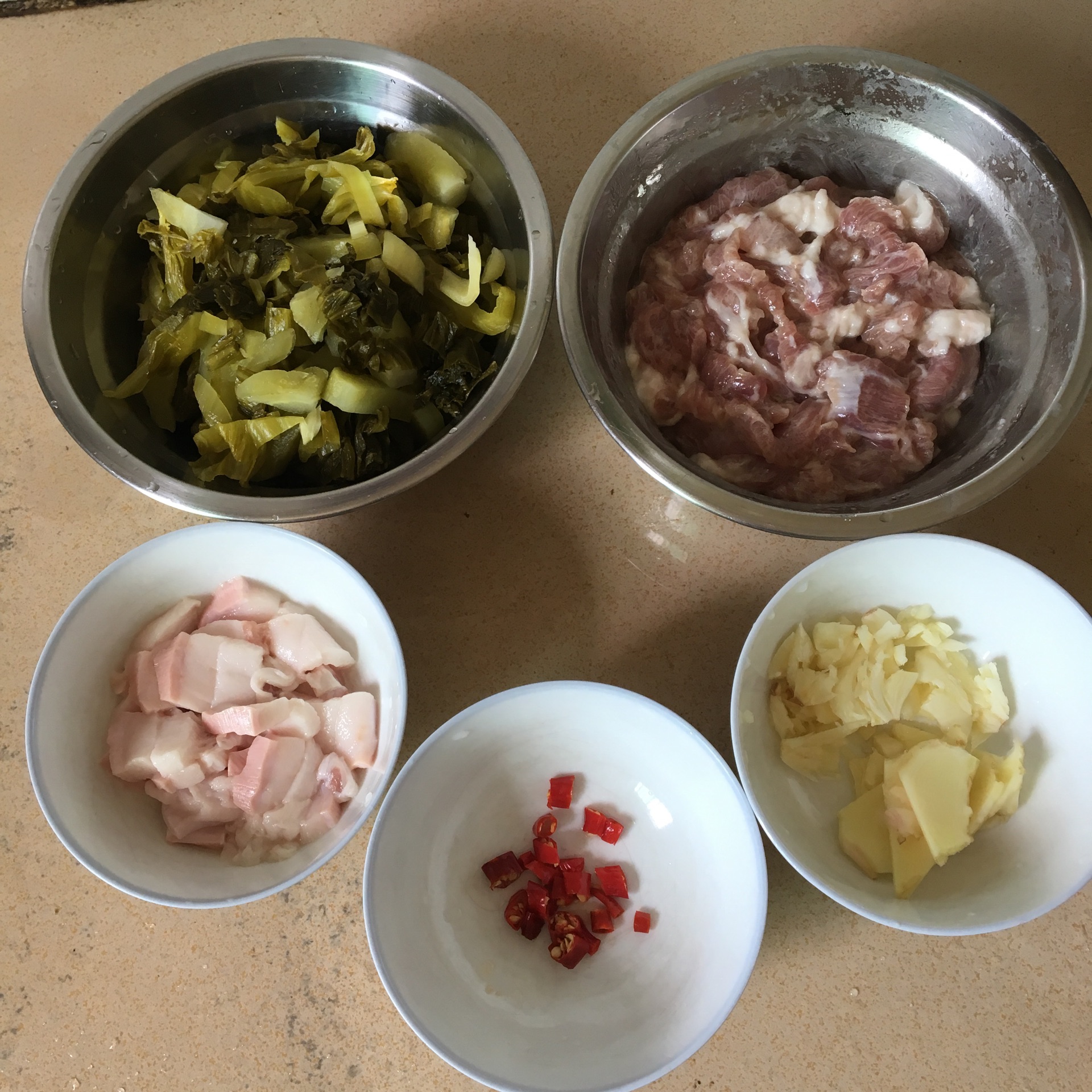 酸菜炒肉絲食譜、做法 | 廚房女漢子Ritas的Cook1Cook食譜分享