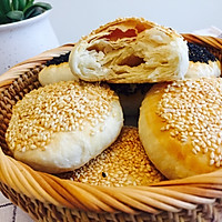 酥到掉渣的芝麻糖酥小烧饼的做法图解13