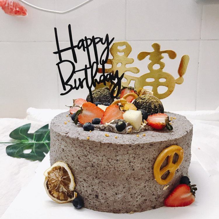 奥利奥咸奶油蛋糕装饰5款的做法
