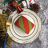 #安佳食力召集，力挺新一年#圣诞双色蛋糕卷的做法图解11