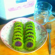紫薯配苦瓜