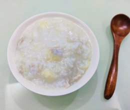 #流感季饮食攻略#【电饭煲版】白菜肉丝粥的做法