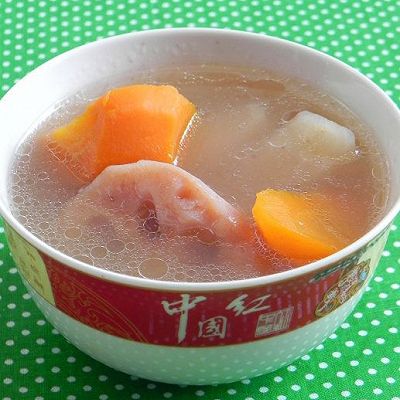 沙葛莲藕猪骨汤
