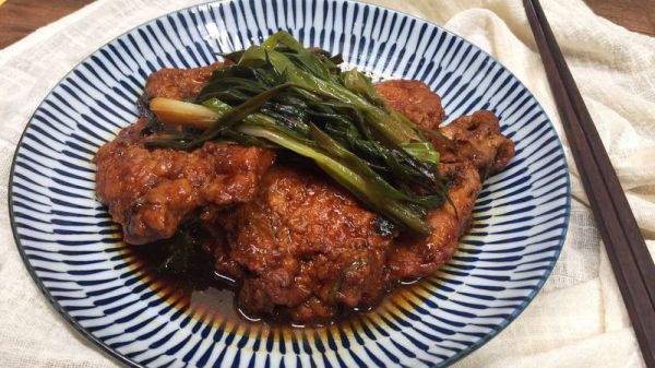 国民下饭菜-鲜嫩多汁葱烤大排