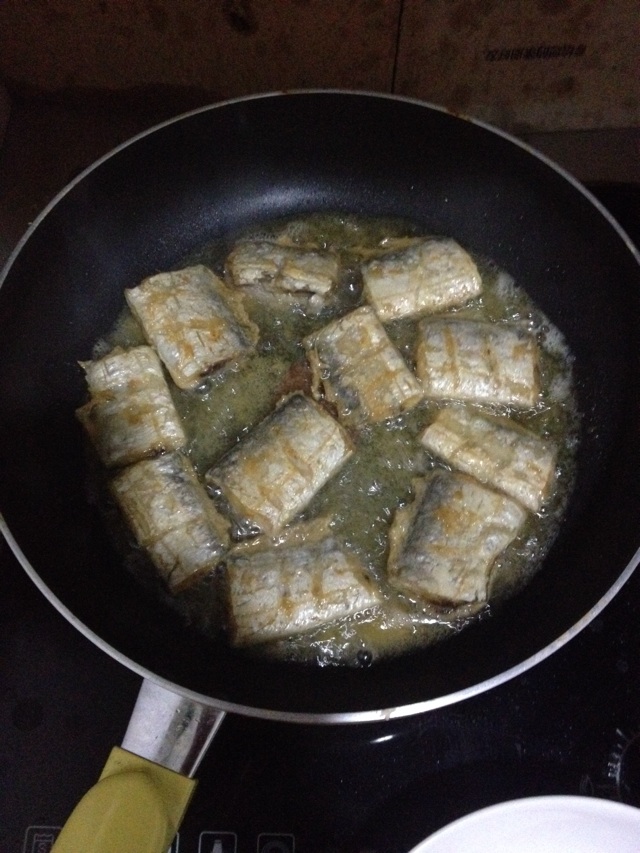 三杯带鱼的做法图解3