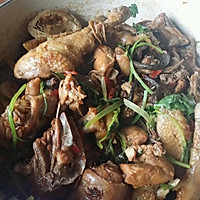 铸铁锅炖干蘑菇鸡的做法图解5