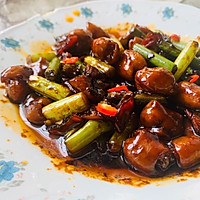 蒜香肥肠的做法图解10
