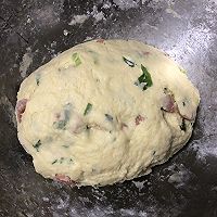 香葱火腿咸司康ukoeo高比克风炉制作的做法图解5