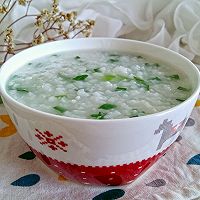 青菜大米粥#柏翠辅食节-营养佐餐#的做法图解11