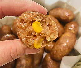 #我家乡的酱油美食#简单无添加的糯米肠的做法
