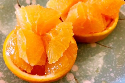 如何完美的切一个橙子