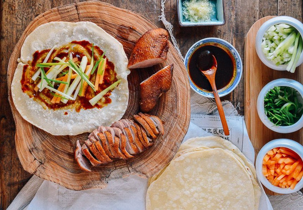 谁说烤鸭只能出去吃？| 家庭版烤鸭（配自制薄饼）