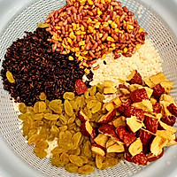 不会包粽子？来做简易粽子吧--粽香杂豆糯米饭的做法图解2