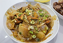 六月黄炒年糕的做法