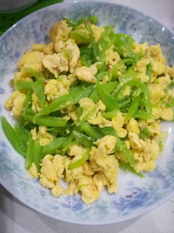 莴笋丝炒鸡蛋的做法