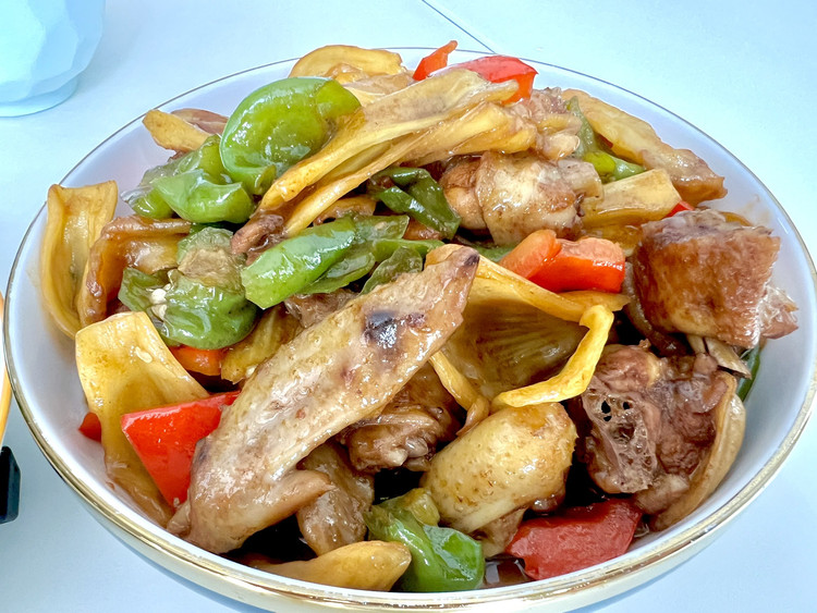 菠萝蜜烧鸡的做法