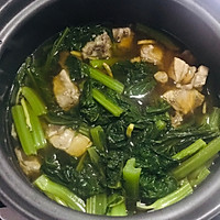 低脂健康——春菜排骨煲的做法图解6