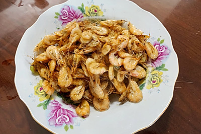 家常干煸小河虾