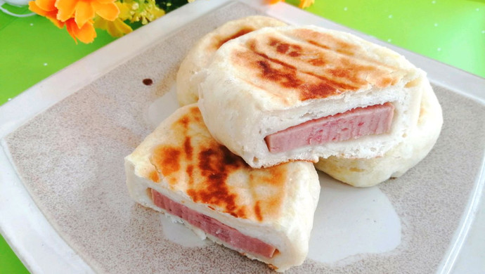 火腿发面饼