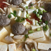番茄菌菇豆腐汤