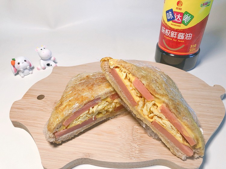 鸡蛋火腿西多士的做法