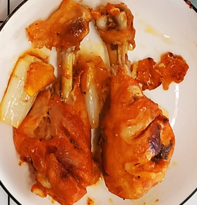 电饭煲奥尔良鸡腿的做法