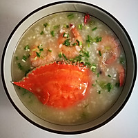 鲜虾干贝海鲜粥的做法图解6