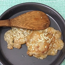 香蕉芝麻油饼