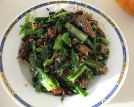 豆豉鲮鱼油麦菜 