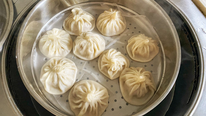 不加皮冻的灌汤包