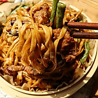 #零腹担吃夜宵#二十分钟搞定豆角焖面条卤面的做法图解11