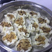 香菇牛肉糯米烧麦的做法图解6