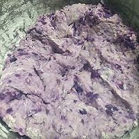 紫薯燕麦牛奶饼的做法图解9