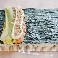 反转肉松寿司卷的做法图解12