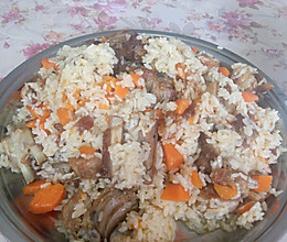 新疆正宗羊肉抓饭的做法