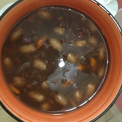 红豆花生糯米粥