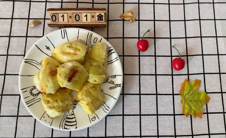 烤榴莲的做法