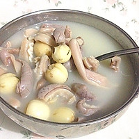 补脾胃益气虚的莲子猪肚汤——附：猪肚清洗详细。的做法图解13
