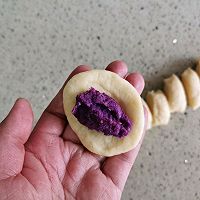 #糖小朵甜蜜控糖秘籍#低卡紫薯华夫饼的做法图解6