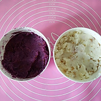 桂花紫薯山药糕的做法图解3