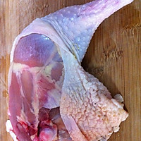 铁板鸡腿肉（平底锅版）的做法图解1