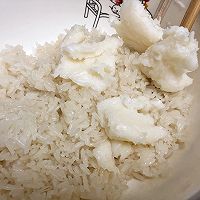 #快手又营养，我家的冬日必备菜品#家长糯米炒饭的做法图解3