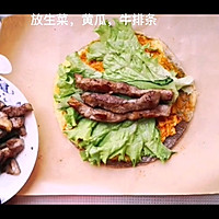 自制减脂牛排荞麦卷的做法图解10