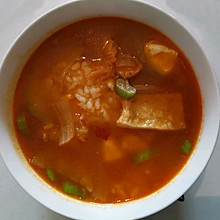 泡菜汤（无韩式辣酱放啥随心版）