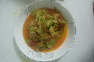 素菜番茄西葫芦（吃中药时候的营养餐）