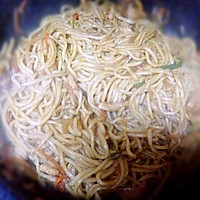 肉丝炒面的做法图解5