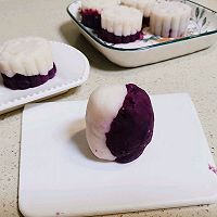 山药紫薯糕的做法图解13