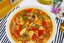 #金龙鱼橄榄油调和油520美食菜谱#低脂茄汁菌菇鸡蛋汤的做法