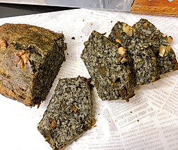 黑芝麻红枣坚果燕麦蛋糕｜健康烘焙的做法